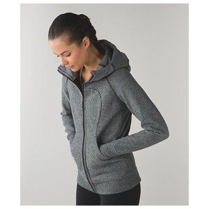 lululemon athletica Gray Hooded Jacket